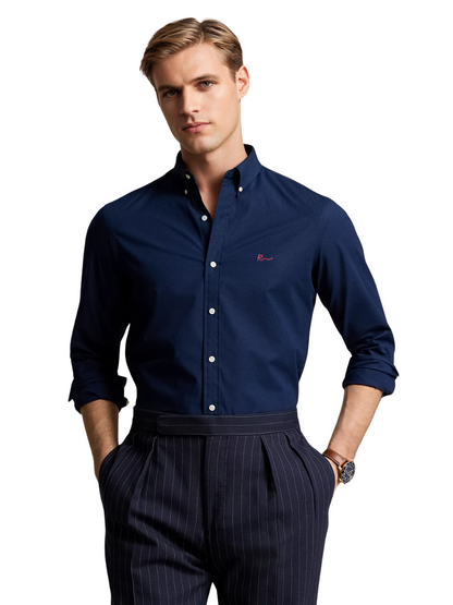 Signature Oxford Shirt - Navy