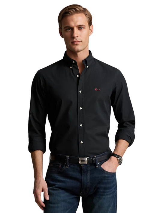 Signature Oxford Shirt - Black