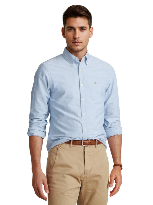 Signature Oxford Shirt - Blue